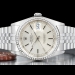 Rolex Datejust 36 Argento Jubilee Silver Lining Dial 16234